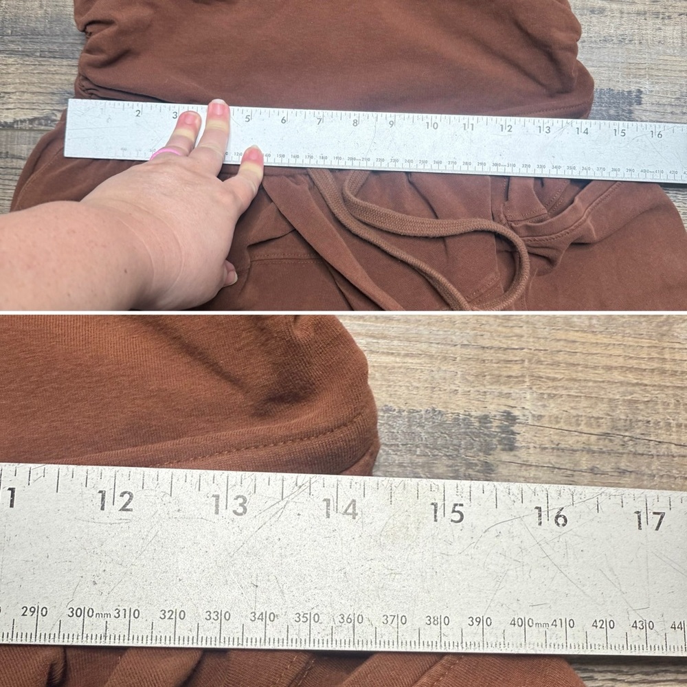 Free People Movement Pull On Brown Flared Pants - Picture 13 of 14